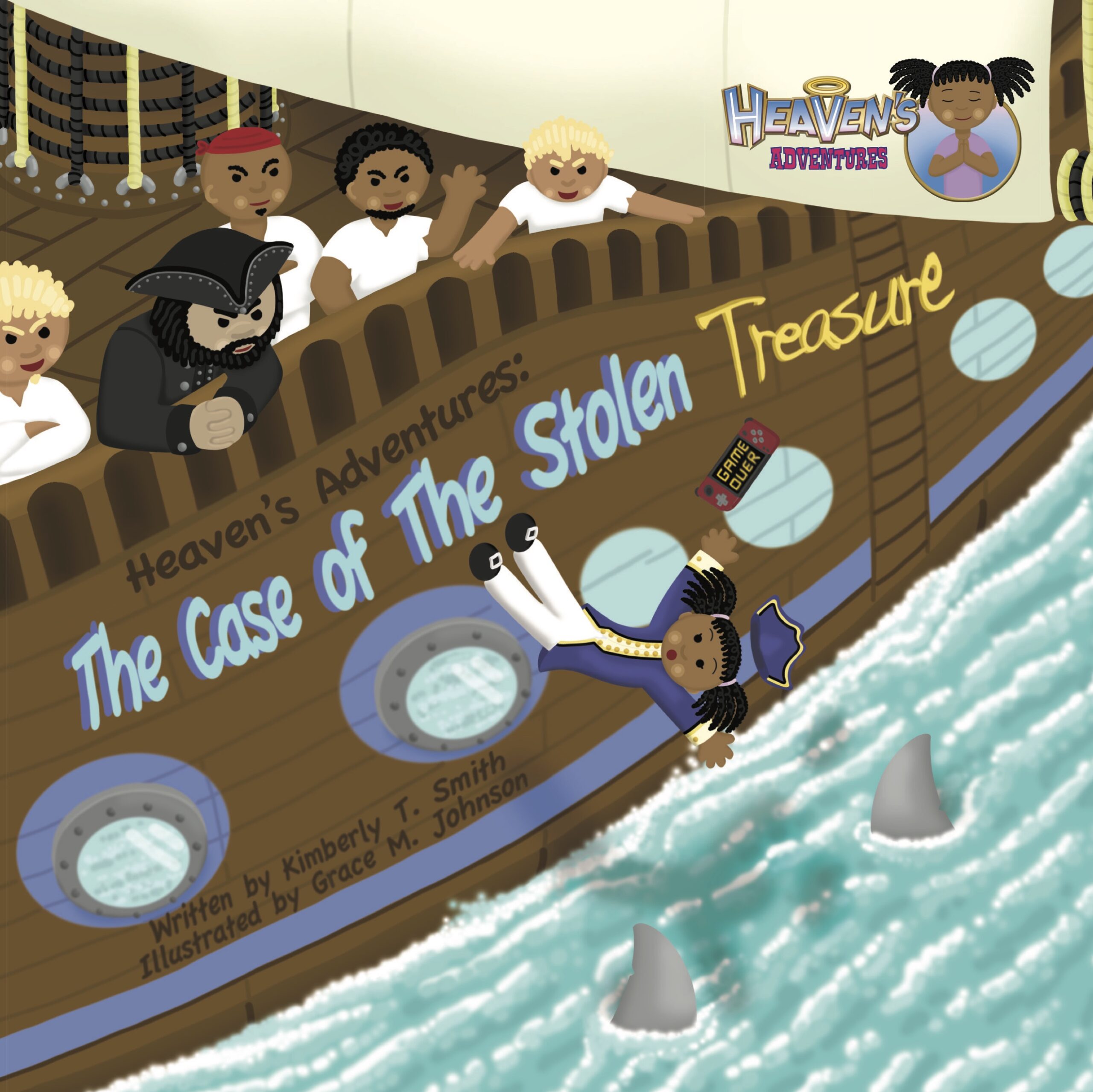 Cover of Heaven's Adventures: The Case of the Stolen Treasure